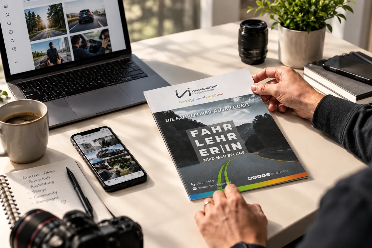 Marketing & Social Media für Fahrschulen beim Verkehrs-Institut
